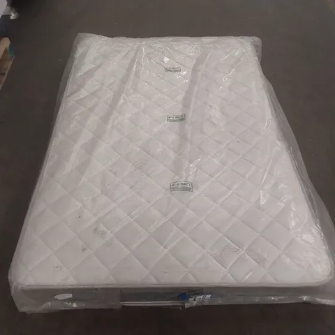 QUALITY BAGGED 120CM AIRSPRUNG MEMORY COMFORT SMALL DOUBLE MATTRESS
