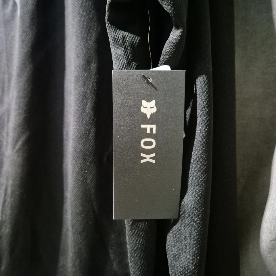 FOX RANGER LONG-SLEEVE TOP – BLACK, UK L