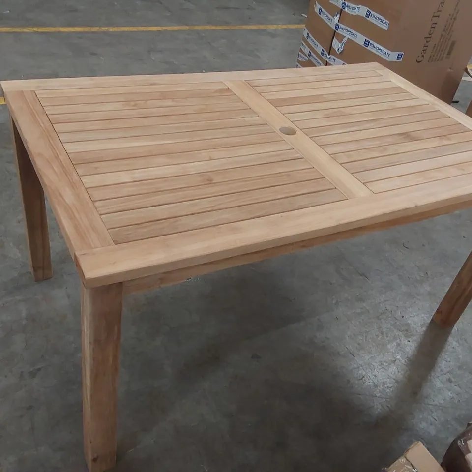 SOLID WOOD GARDEN TABLE 