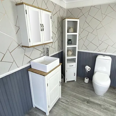 BOXED MARTENS 515MM FREE-STANDING CLOAKROOM VANITY UNIT