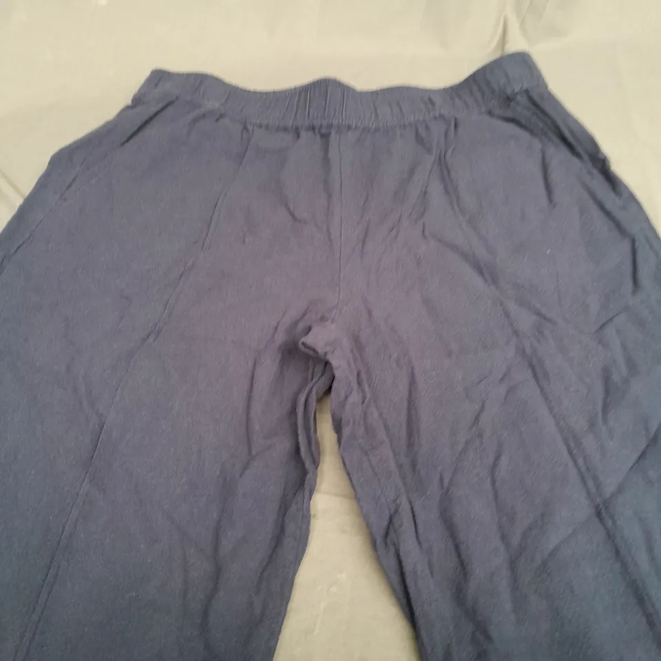 GREAT PLAINS NAVY BAGGY TROUSERS - UK 14