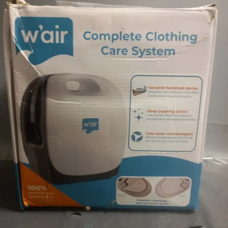 BOXED W'AIR COMPLETE CLOTHING CARE SYSTEM