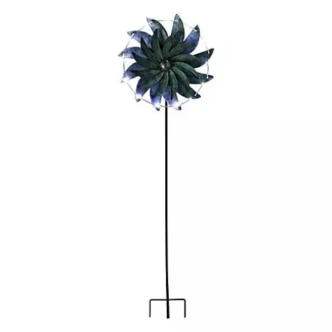 GARDEN REFLECTIONS SOLAR WINDMILL STAKE LIGHT