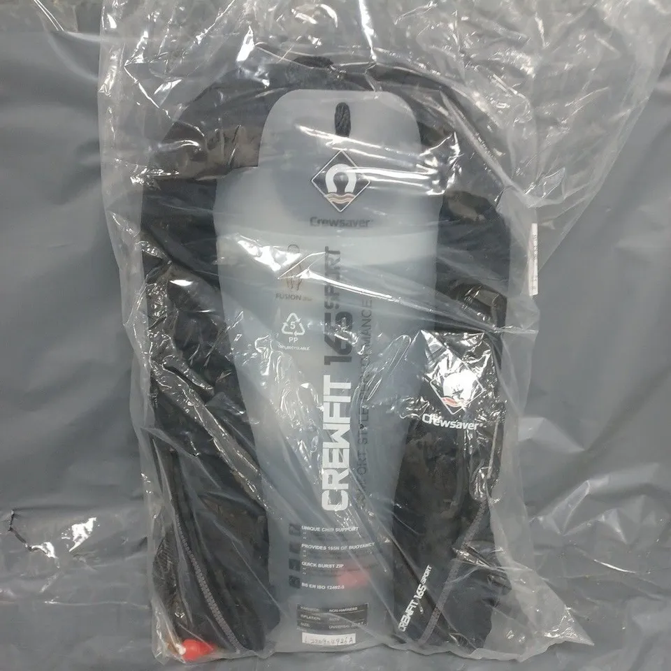 CREWSAVER CREWFIT 165 SPORT LIFEJACKET IN BLACK