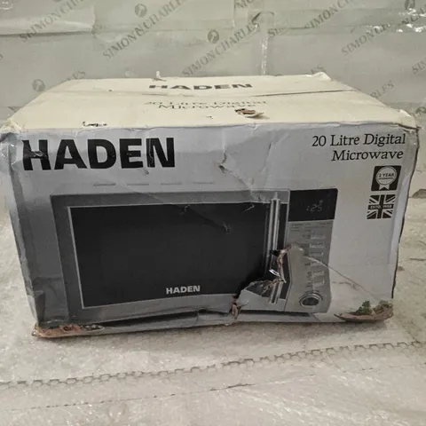 HADEN 20 LITRE DIGITAL MICROWAVE