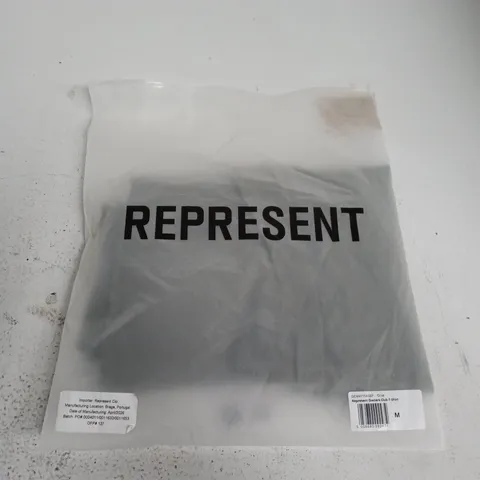 BAGGED REPRESENT OWNERS CLUB T-SHIRT IN OLIVE - MEDIUM