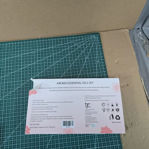 AROMA ESSENTIAL OILS SET – 18 X 10ML BOTTLES