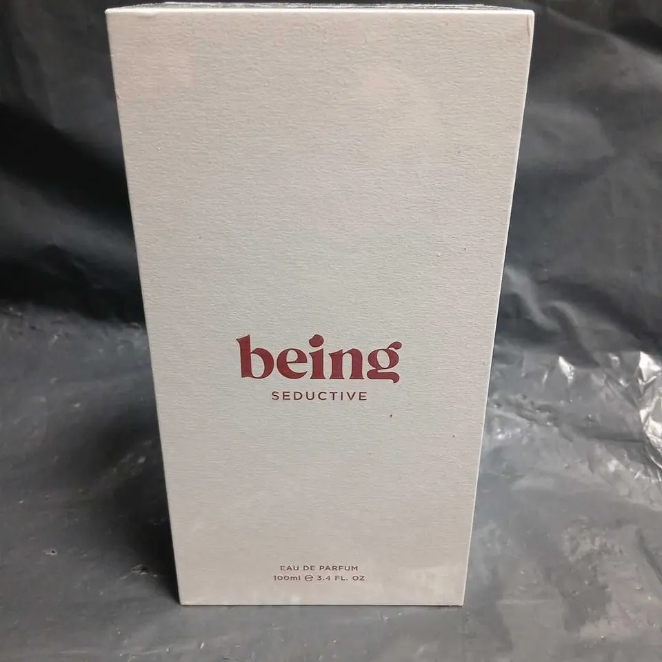 BOXED AND SEALED BEING SEDUCTIVE EAU DE PARFUM 100ML