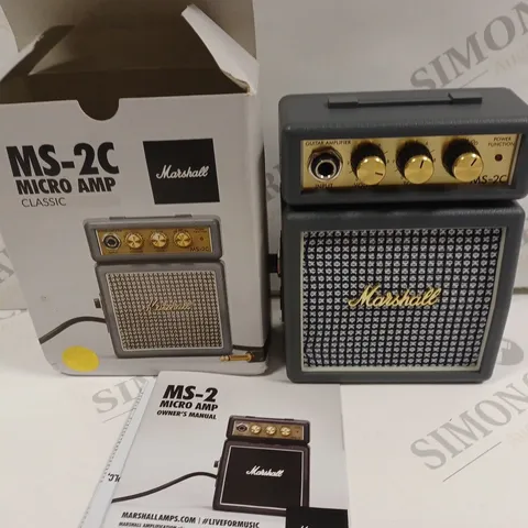 MARSHALL MS-2C MICRO AMP CLASSIC
