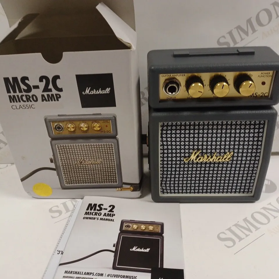 MARSHALL MS-2C MICRO AMP CLASSIC
