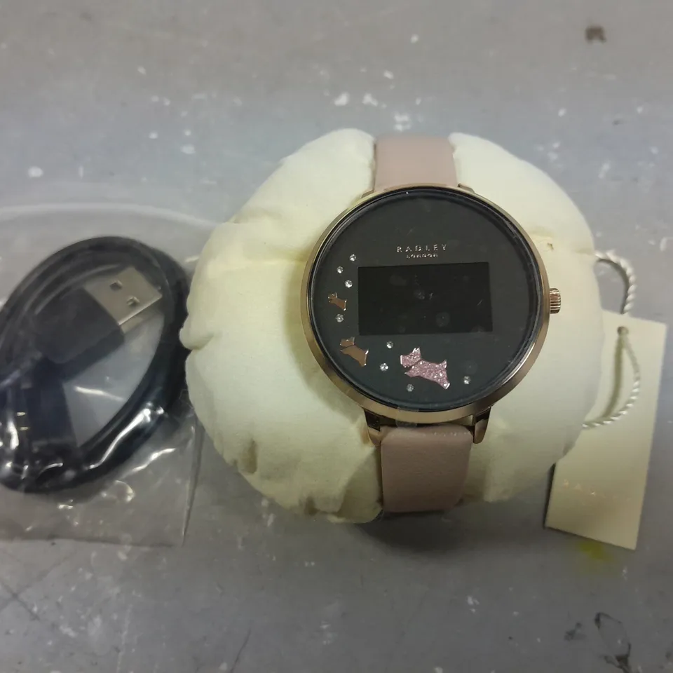 RADLEY LONDON LADIES WATCH WITH PINK LEATHER STRAP