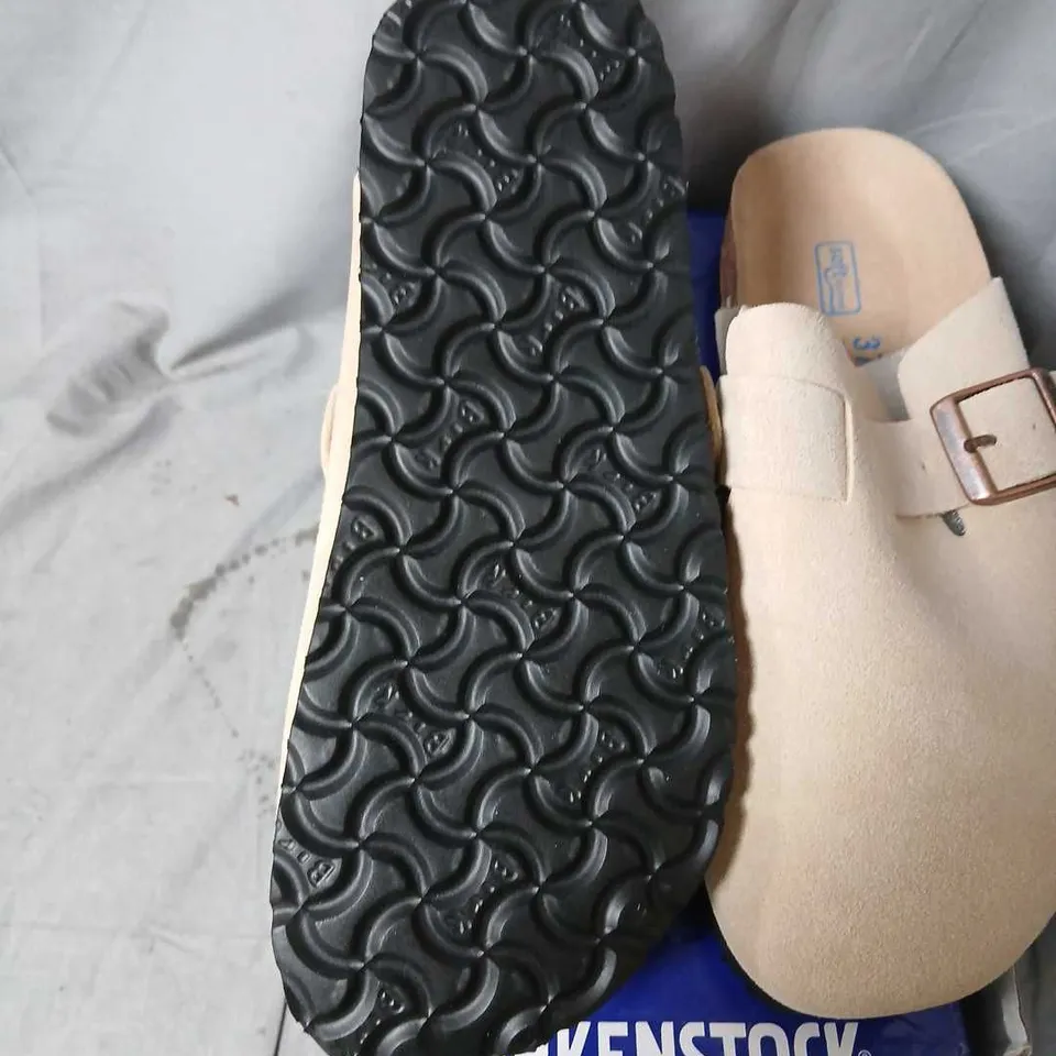 BIRKENSTOCK LX-7 BEIGE SANDALS, EU 37 (UK 4)
