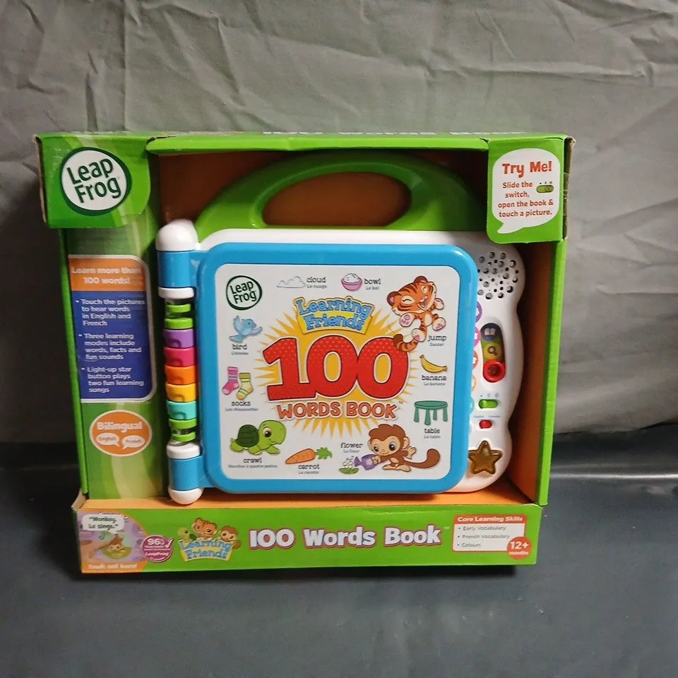 BOXED LEAP FROG 100 WORD BOOK