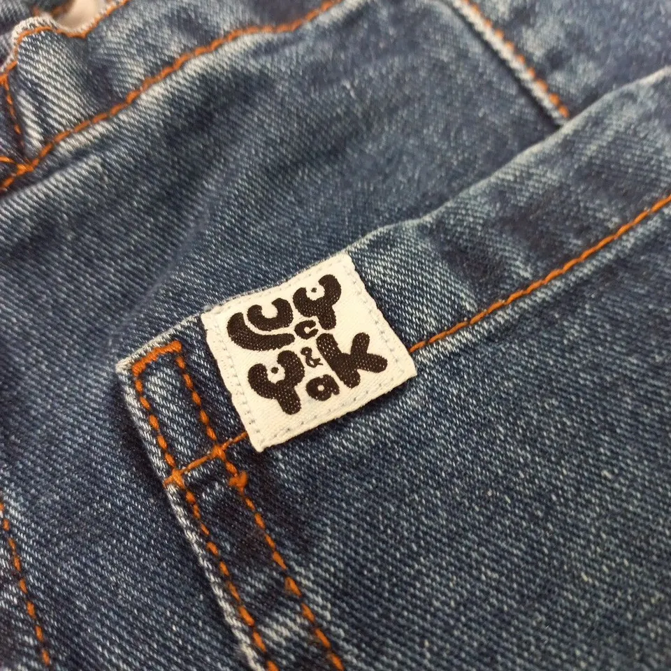 YAK DENIM DUNGAREES – UK 4R (US 0R) DENIM OVERALLS, MADE IN INDIA