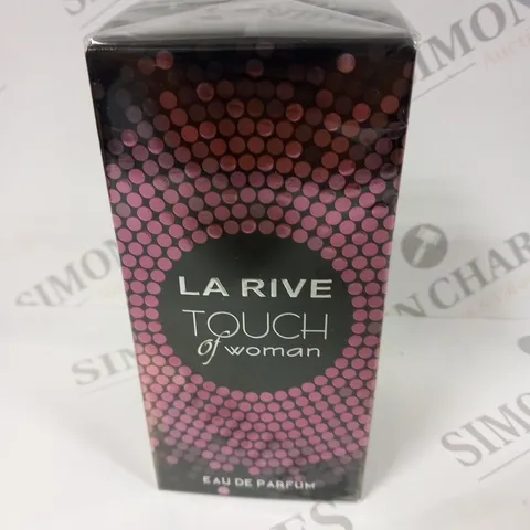 BOXED AND SEALED LA RIVE TOUCH OF WOMAN EAU DE PARFUM 90ML