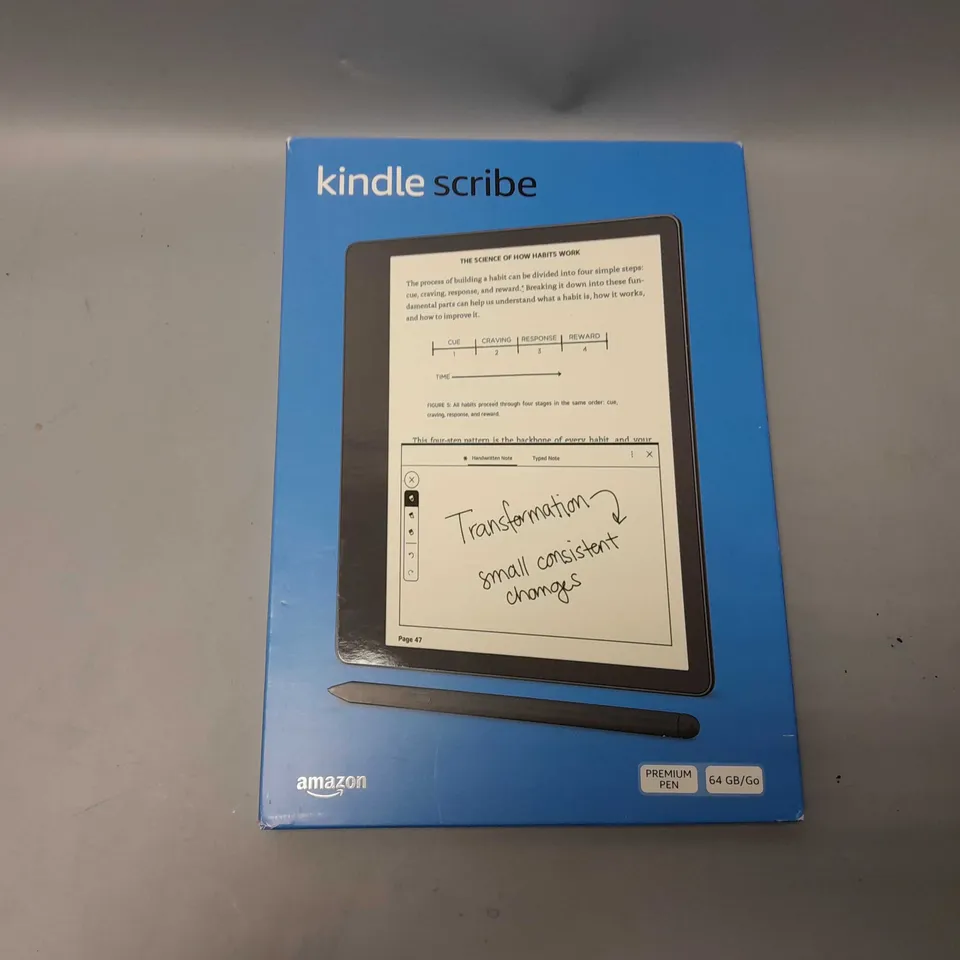 BOXED AMAZON KINDLE SCRIBE 