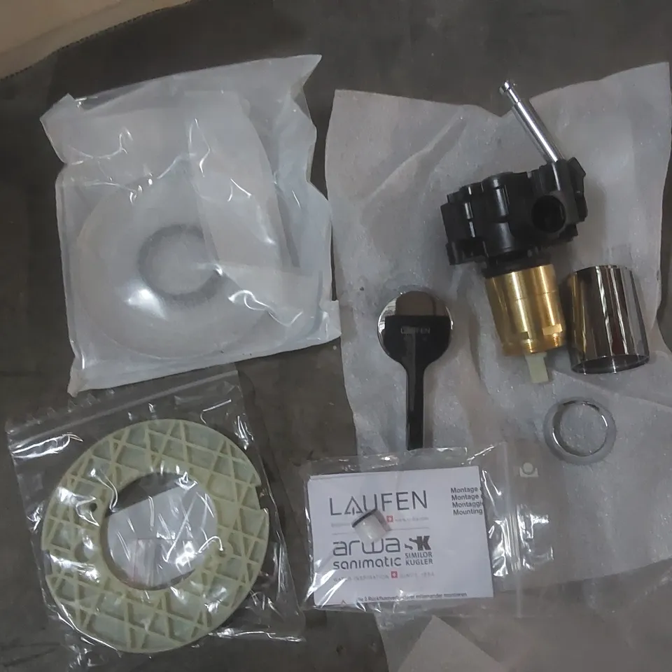 BOXED LAUFEN CITYPRO S SET FOR CONCEALED BATH