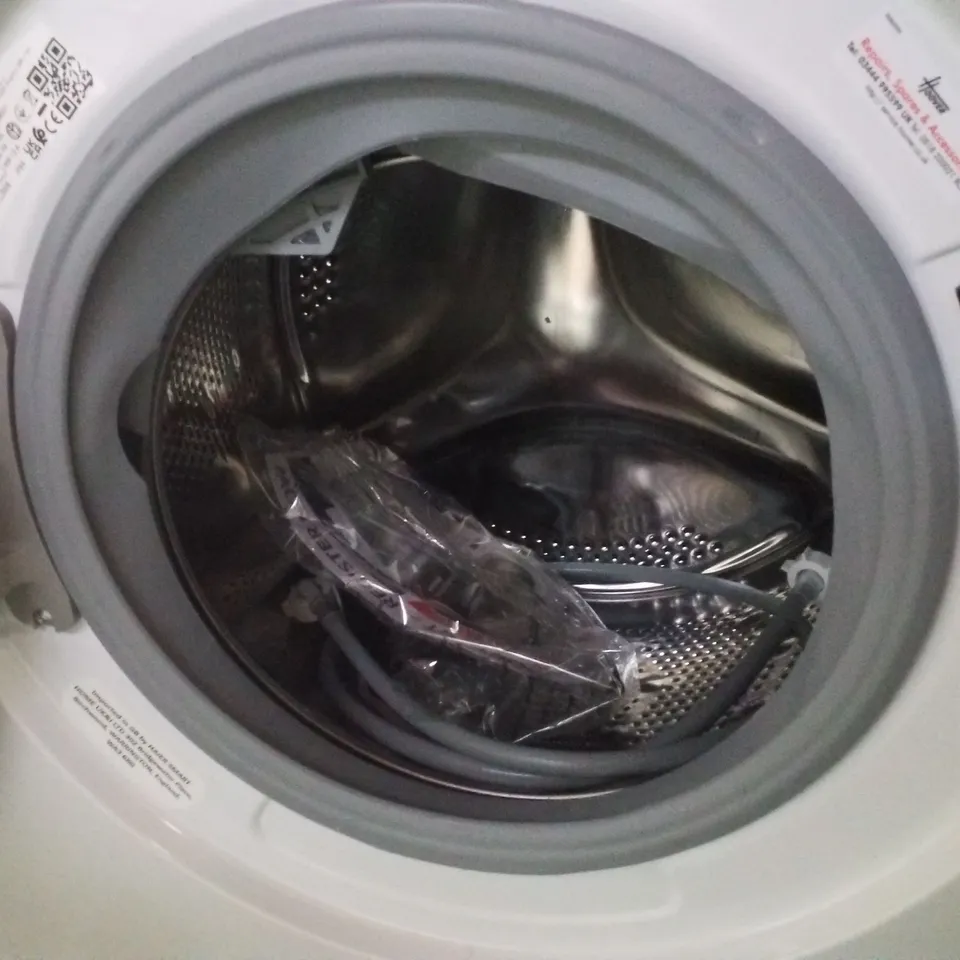 HOOVER H WASH 350 H3DPS4866TAMB-80 WIFI-ENABLED 8 KG WASHER DRYER - WHITE