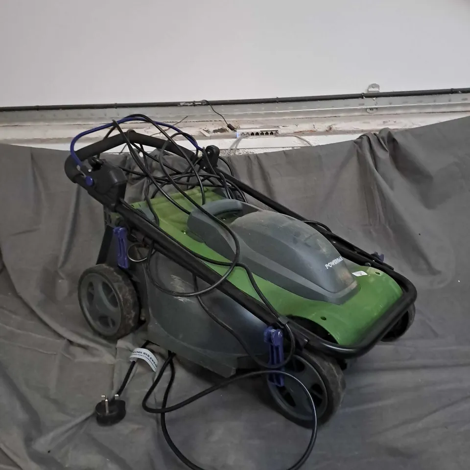 UNBOXED POWERBASE ELECTRIC ROTARY LAWN MOWER MEB1637E