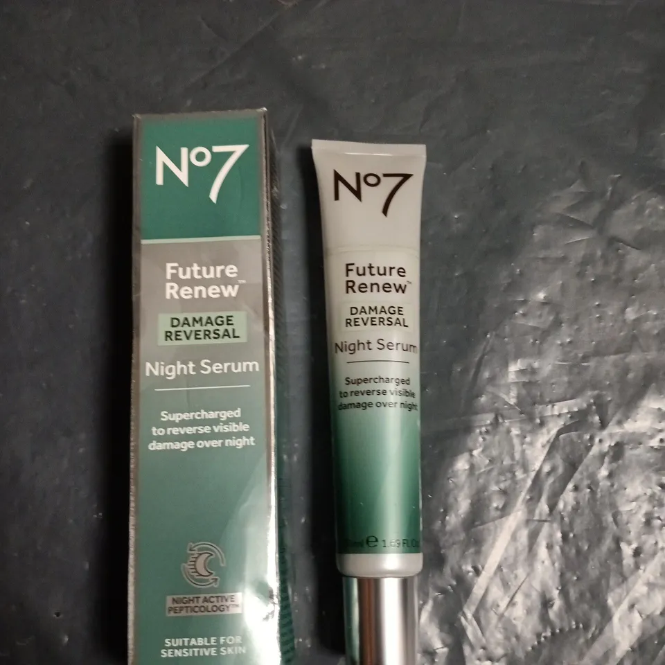 NO7 FUTURE RENEW NIGHT SERUM – FACIAL SKIN CARE (50 ML)