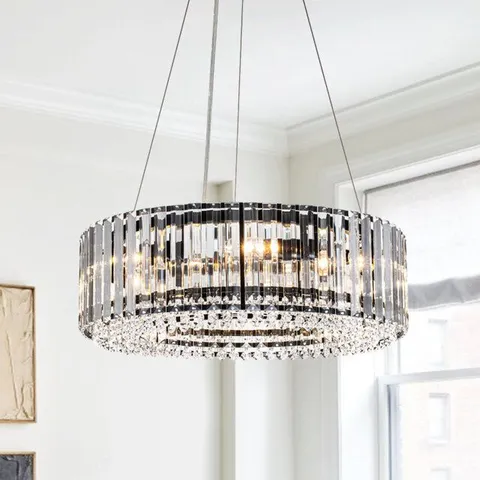 BOXED COBHYE CHANDELIER WITH CRYSTAL ACCENTS 