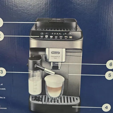 BOXED DELONGHI MAGNIFICA EVO BEAN TO CUP - ECAM290.83