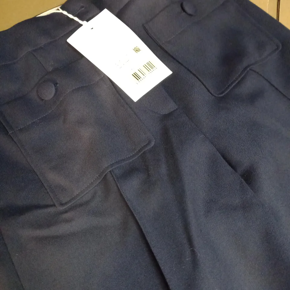 SEZANE MARINE TROUSERS - SIZE 6