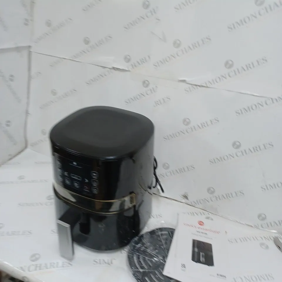 OUTLET COOK'S ESSENTIALS 4.0L AIR FRYER - BLACK