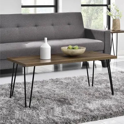 BOXED OWEN RETRO COFFEE TABLE - WALNUT (1 BOX)