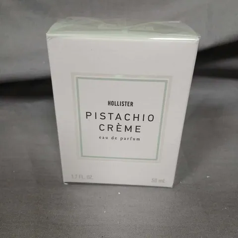 BOXED AND SEALED HOLLISTER PISTACHIO CREME EAU DE PARFUM 50ML