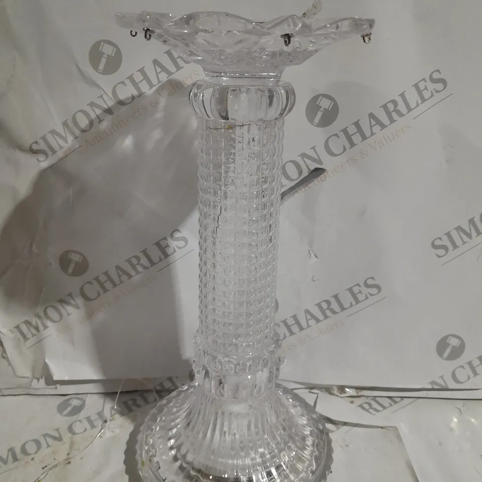BOXED JULIAN MACDONALD PRE LIT GLASS LIGHT