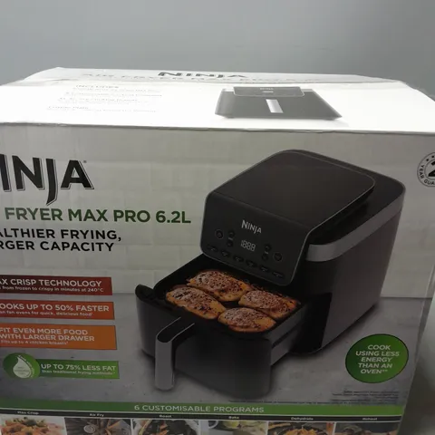 BOXED NINJA AIR FRYER MAX PRO 6.2L