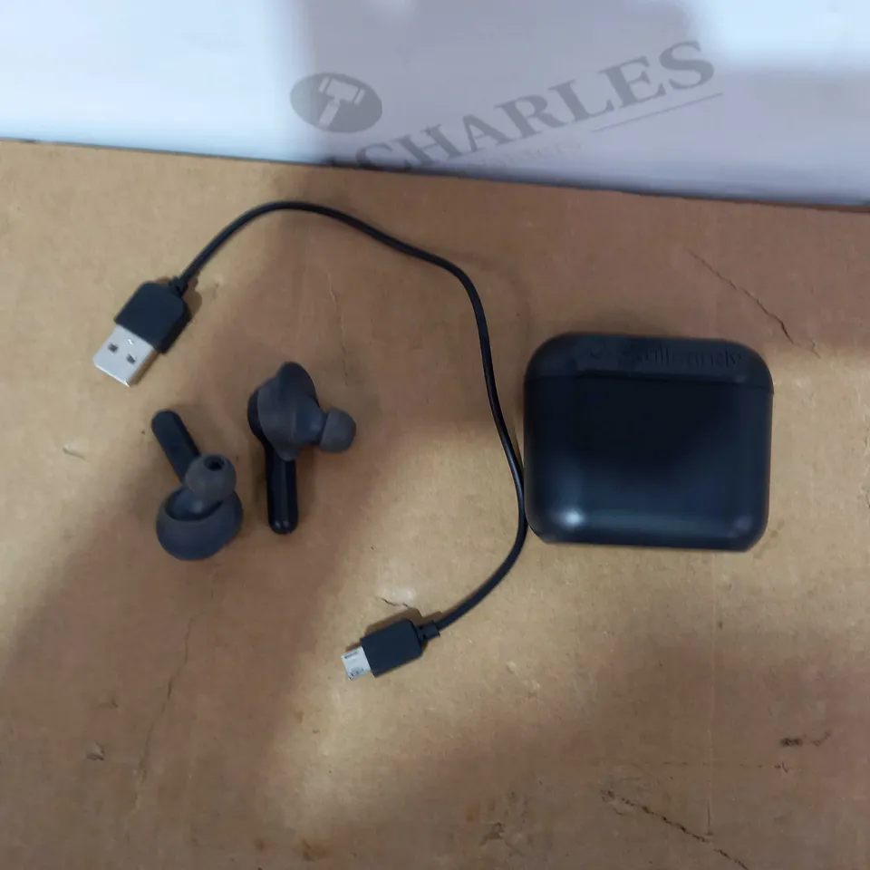 SKULLCANDY INDY TRUE WIRELESS EARBUDS - BLACK