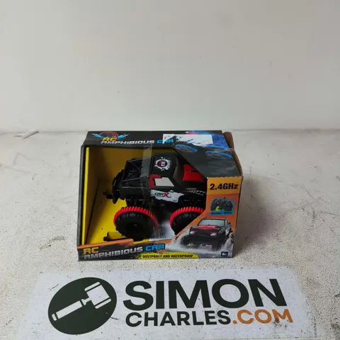 RC AMPHIBIOUS CAR – 2.4GHZ, BOXED