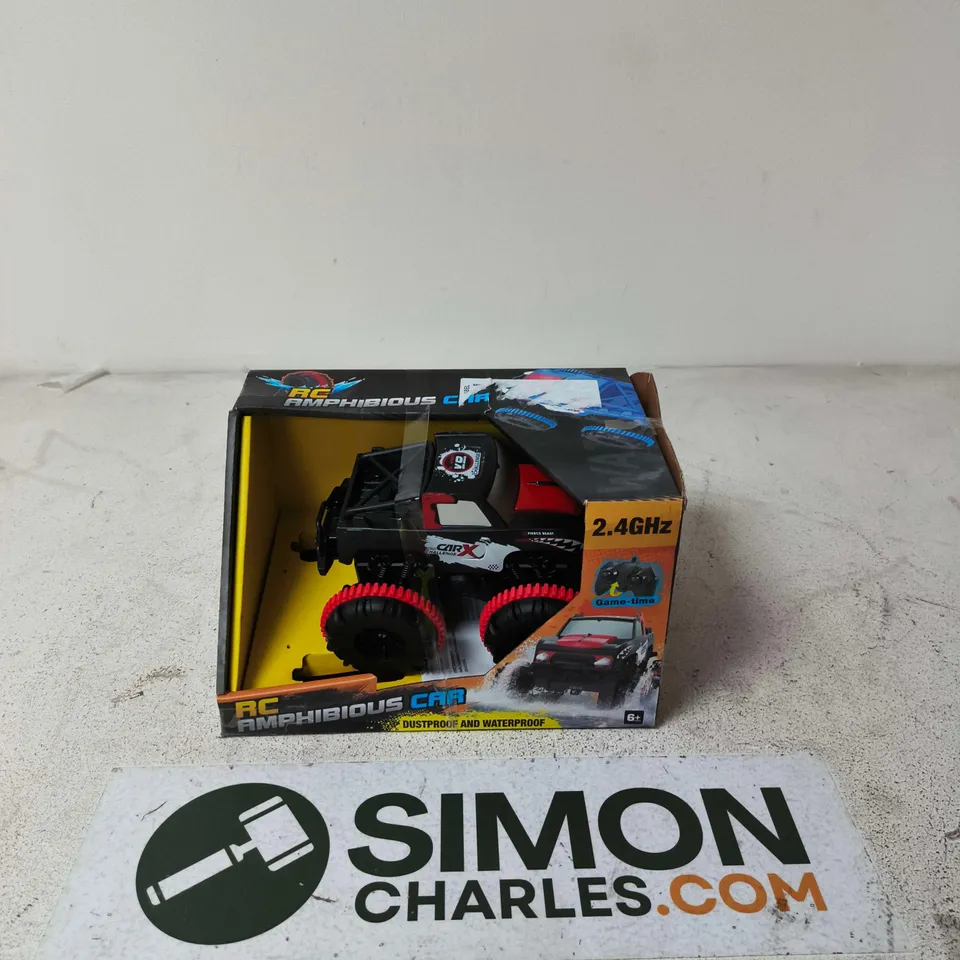 RC AMPHIBIOUS CAR – 2.4GHZ, BOXED