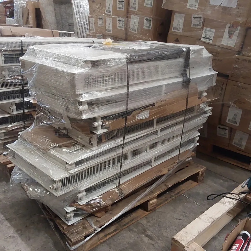 PALLET OF APPROXIMATELY 9x CONVECTOR RADIATORS