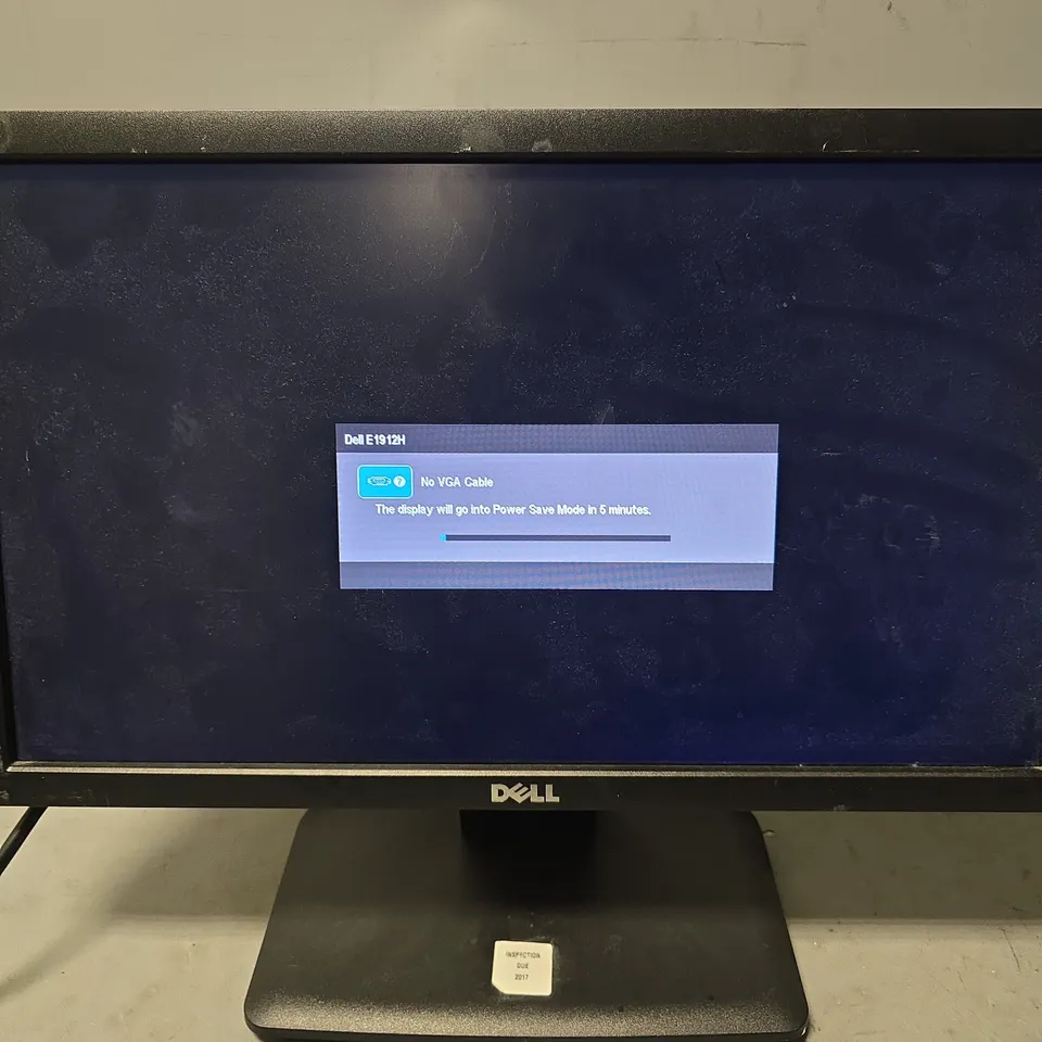 DELL E1912H BLACK MONITOR 