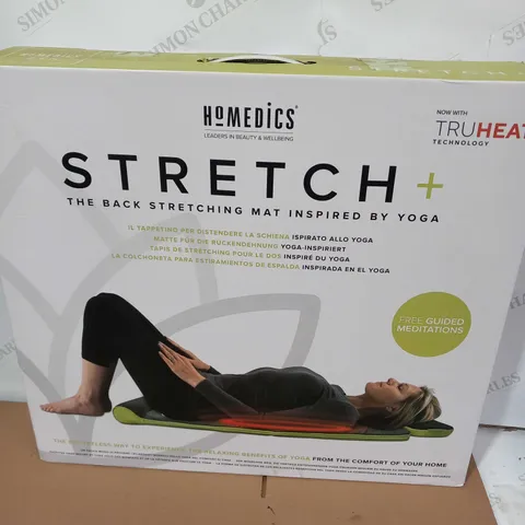 BOXED HOMEDICS STRETCH+ BACK STRETCHING MAT