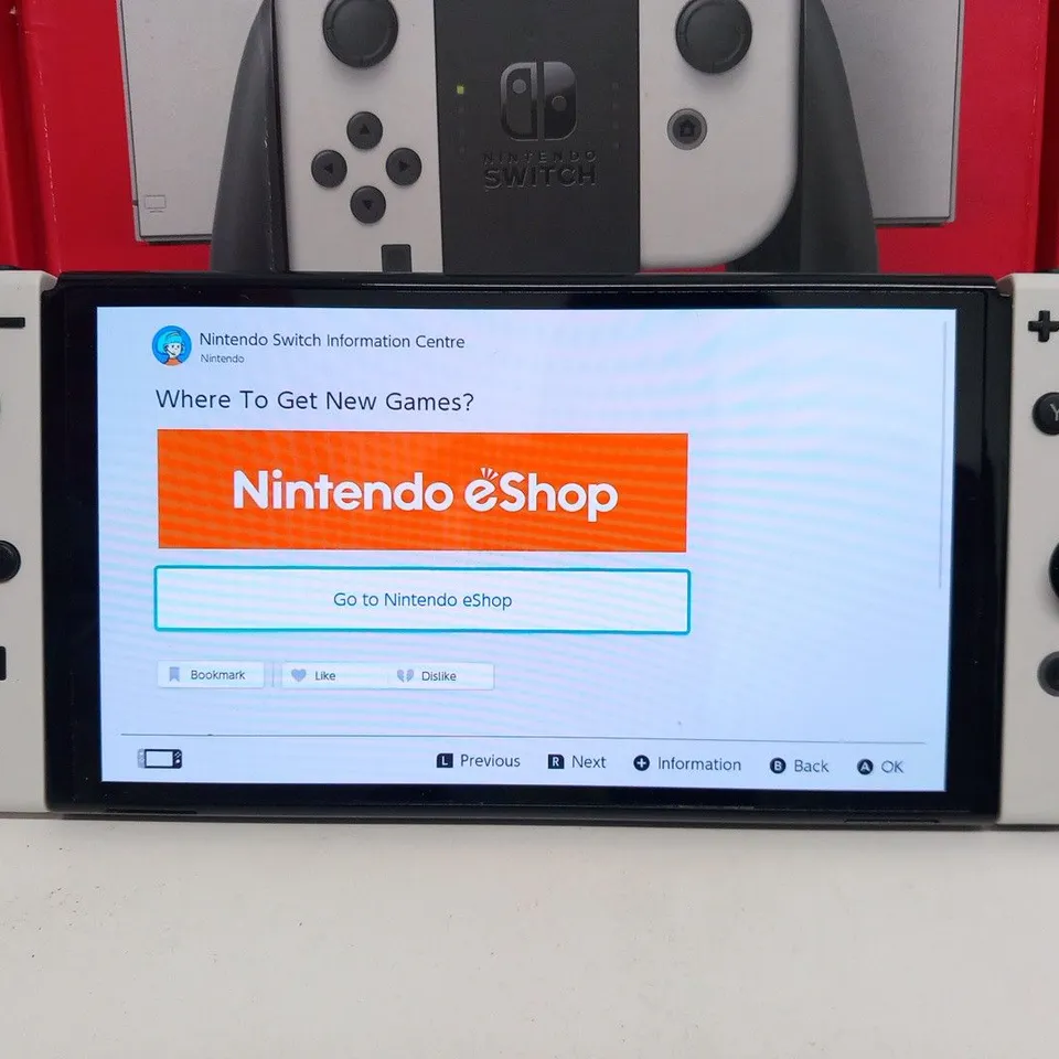 BOXED NINTENDO SWITCH OLED MODEL