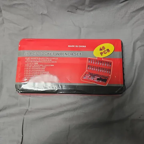 SEALED 46 PIECE SOCKET WRENCH SET 