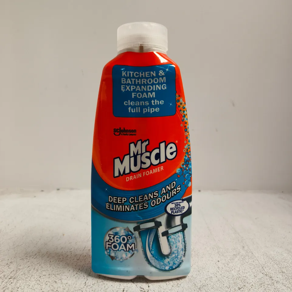 MR MUSCLE DRAIN FOAMER – KITCHEN & BATHROOM EXPANDING FOAM