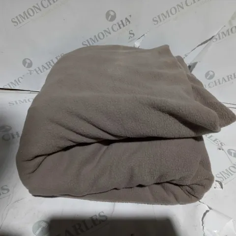 COZEE HOME FLEECE FITTED SHEET IN TAUPE - KING