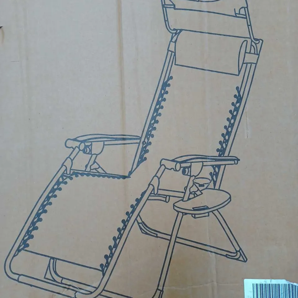 INNOVATORS VALENCIA LOUNGER XL - TERRACOTTA WITH PROTECTIVE CARRY CASE/STORAGE BAG IN BLACK