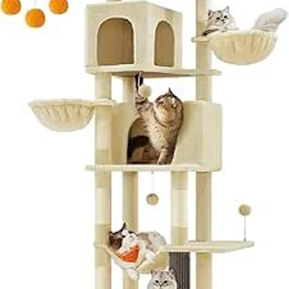 BOXED FEANDREA LARGE SCRATCHING POST, 175cm HIGH