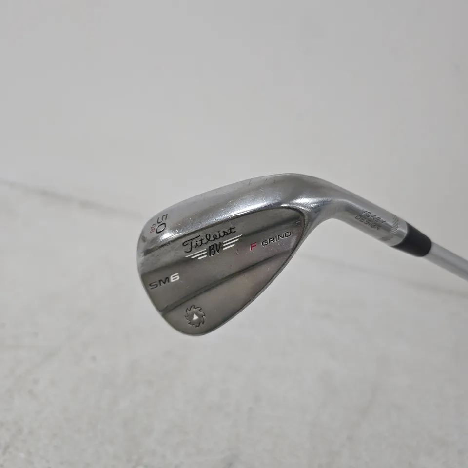 TITLEIST VOKEY DESIGN SM6 WEDGE – BV GRIND, F GRIND, 50° LOFT