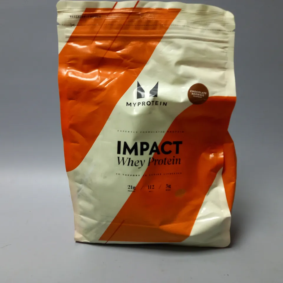 MYPROTEIN IMPACT WHEY PROTEIN, CHOCOLATE BROWNIE (1kg)