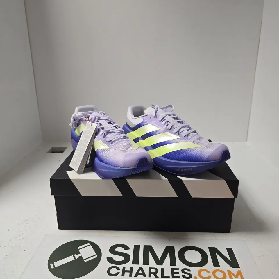 BOXED PAIR OF ADIDAS DROPSET PRO TRAINERS SIZE UK 9.5