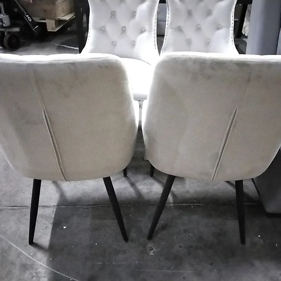 PAIR SIDE CHAIRS IN CAPPUCCINO BLACK (SET OF 2)