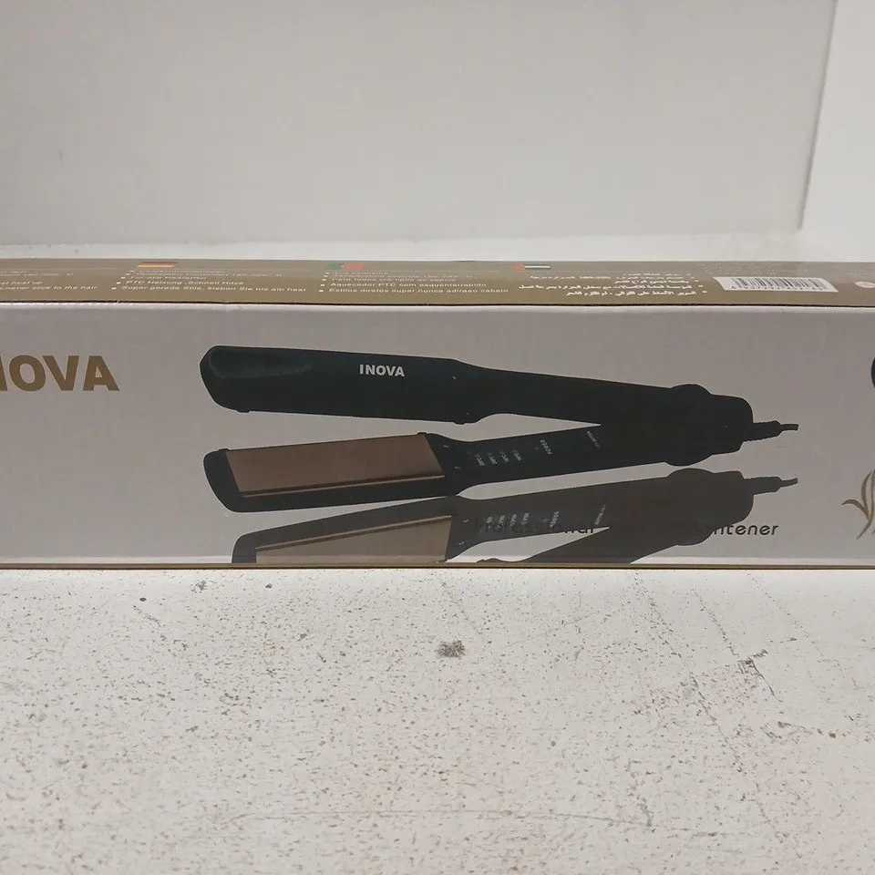 BOXED INOVA NHC-329 HAIR STRAIGHTENER