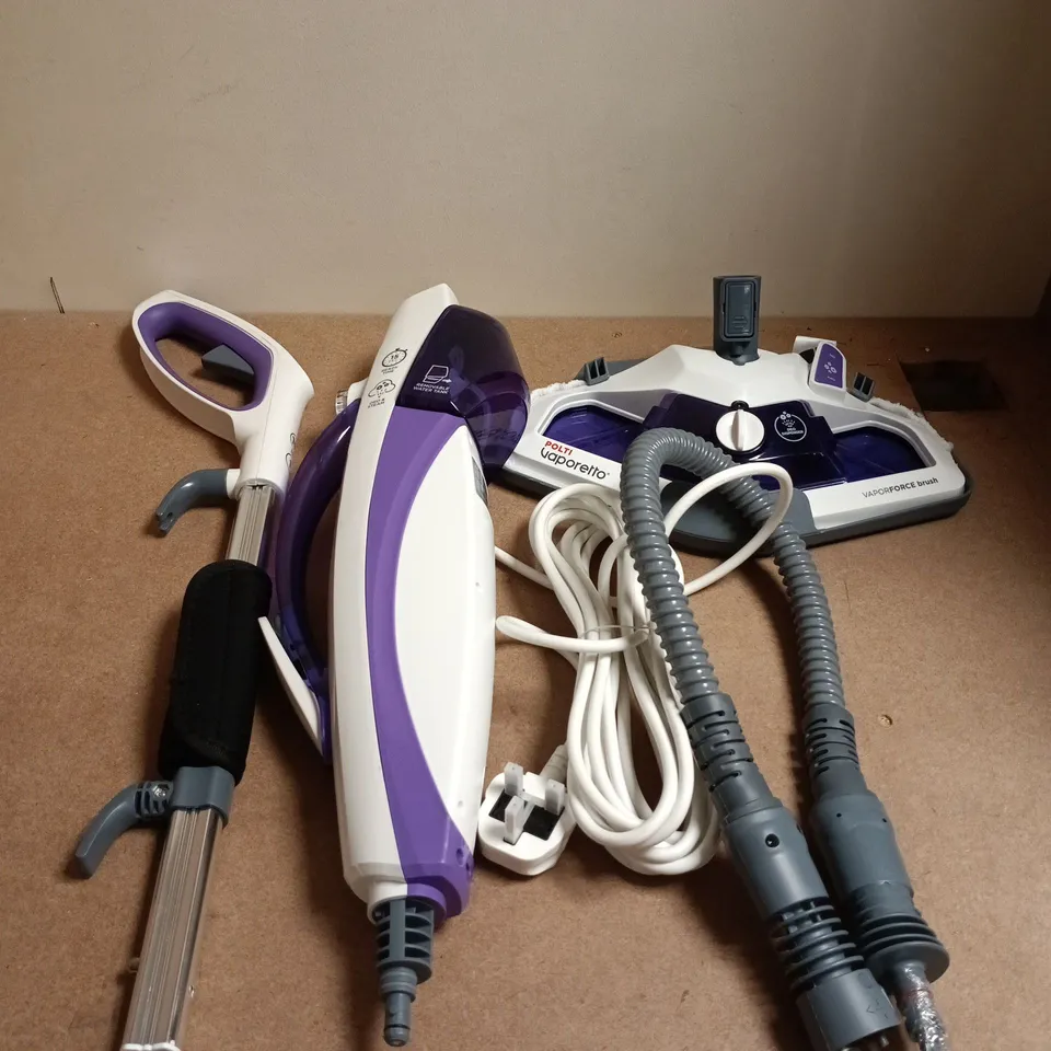 POLTI VAPORETTO SV440 DOUBLE STEAM CLEANER – BOXED WITH ACCESSORIES